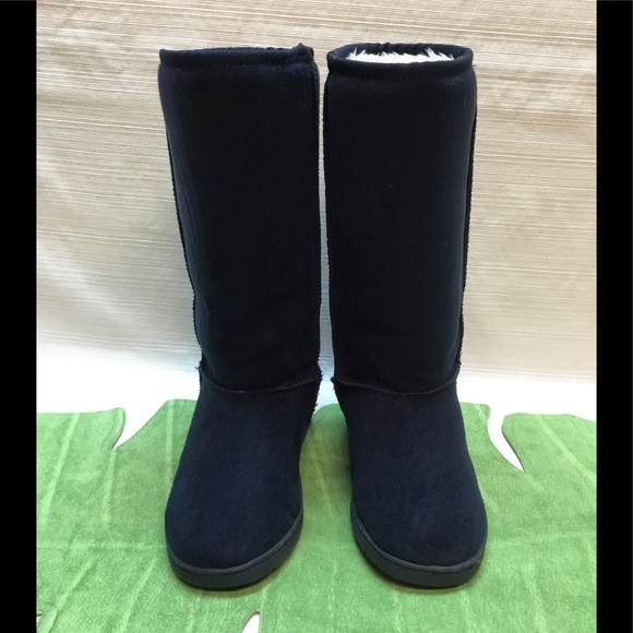 Dawgs Shoes - Comfy DAWGS Navy Boots